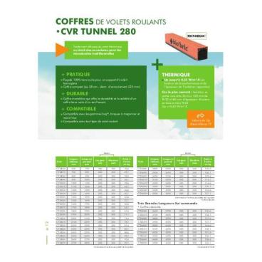 Fiche produit CVR tunnel 280
