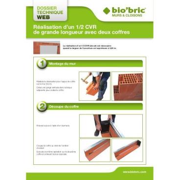 Fiche technique - Réalisation 1/2 coffre abouté