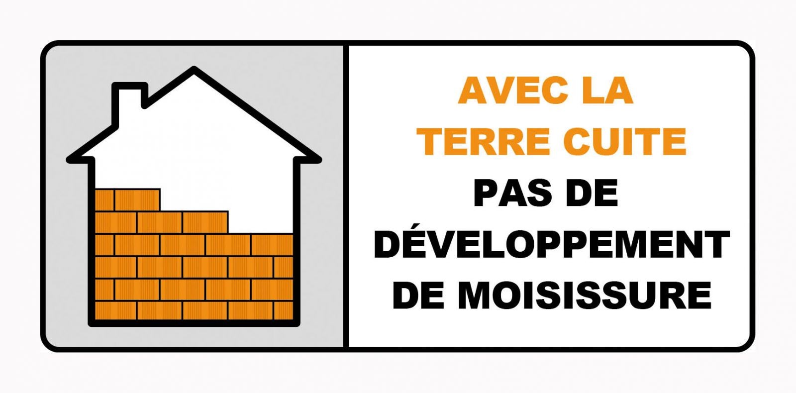 Avec la terre cuite pas de developpement de moisissure